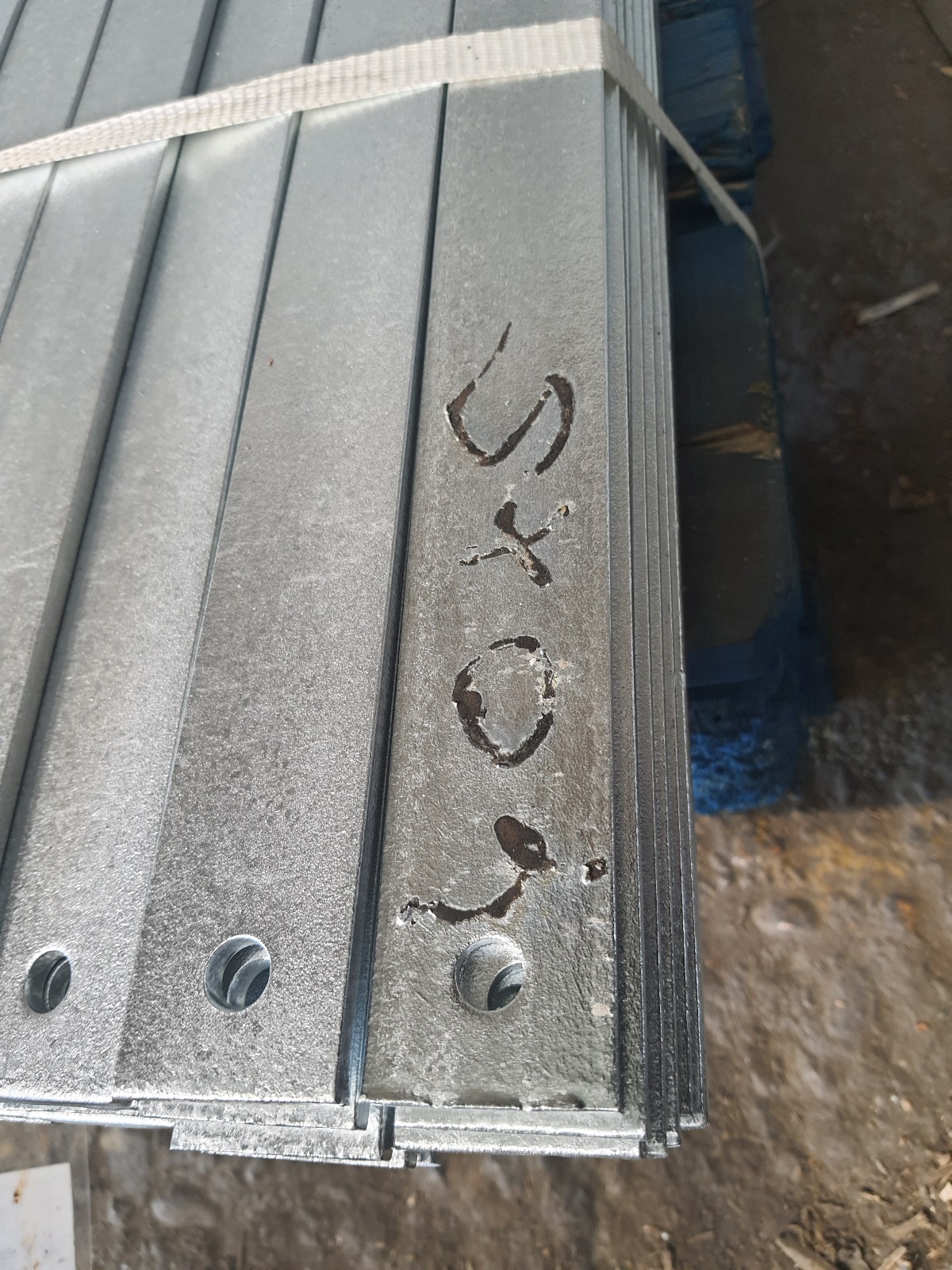 Oznaczenia po ocynkowaniu